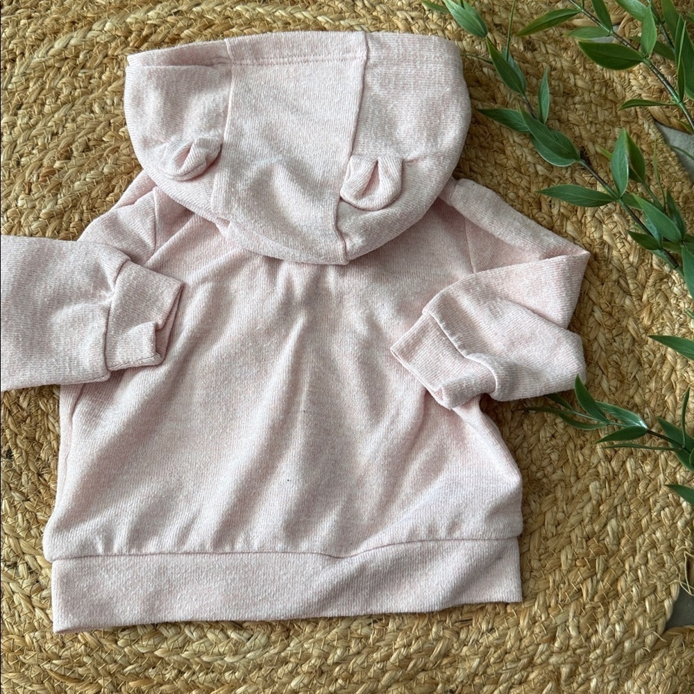 Baby Gap Zip Bear Hood Light Sweatshirt. 3-6mo - Picture 2 of 5